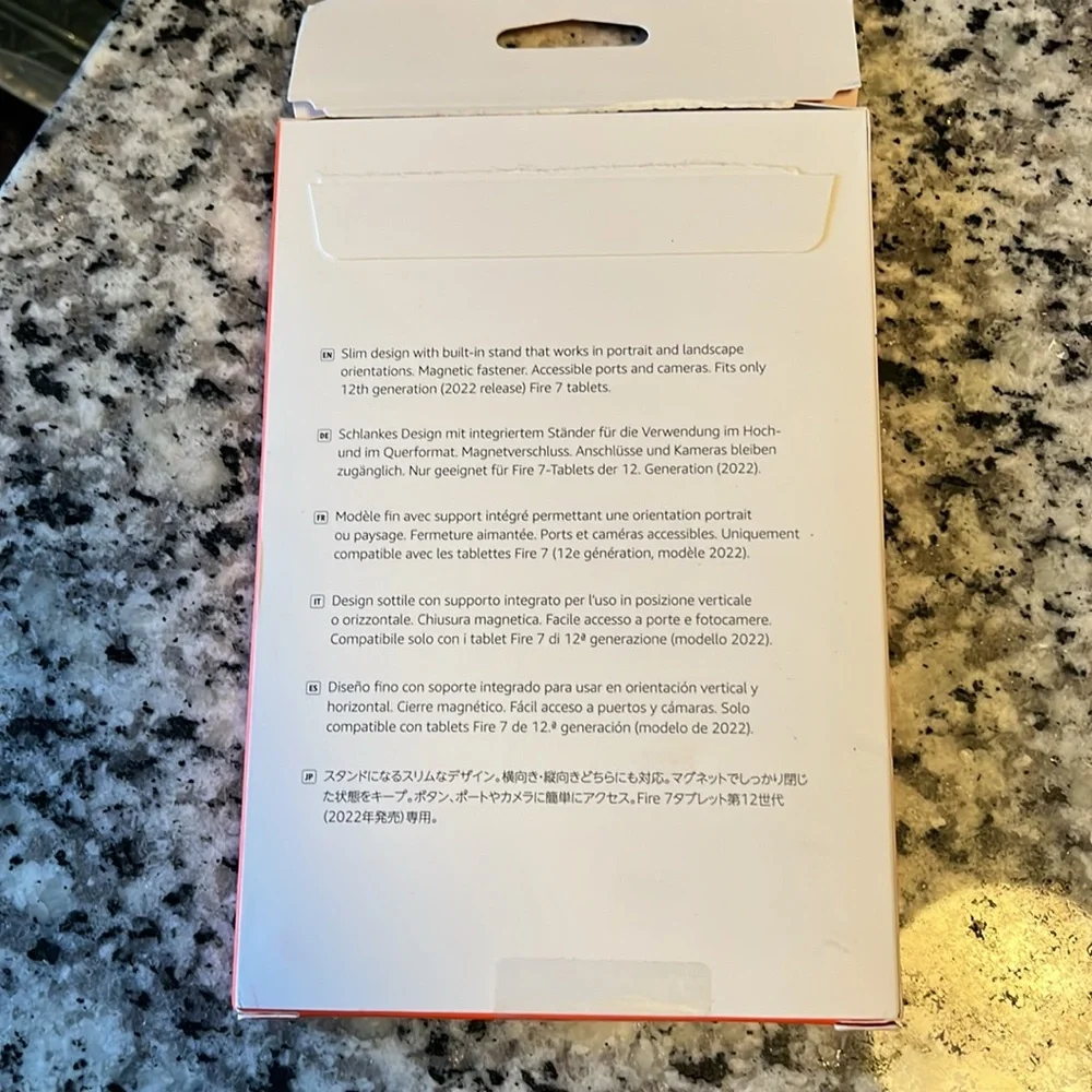 Fire 7 tablet cover